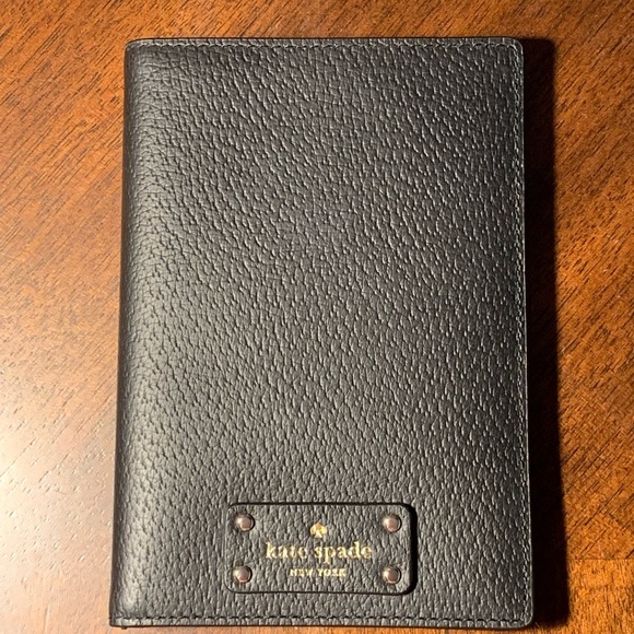 kate spade Accessories - Kate Spade Black Passport Holder
